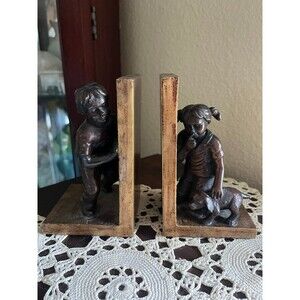 Vintage Hide and Seek Bookends